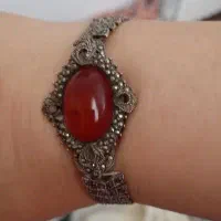 دستبند دزدیده شده نقره