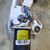 مجموعه کامل مکانیزم و موتور برف‌پاک‌کن پژو پارس