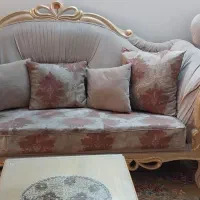 مبلمان ۷ نفره با دو عدد عسلی