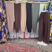 شلوار راحتی نخی