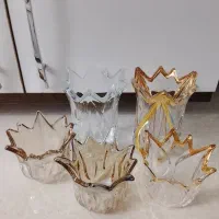 حباب و لاله و اویز لوستر گوی لوستر