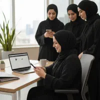 کار با گوشی ویژه خانم ها