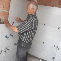 بازسازی ساختمان، موزائیک، سنگکاری، سرامیک، واش بتن