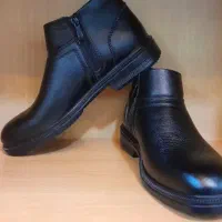 نیم بوت چرم،نیم بوت مشکی،نیم بوت قرمز و کفش پاما