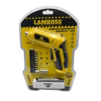 پیچ گوشتی شارژی کمرشکن مدل Lamboss