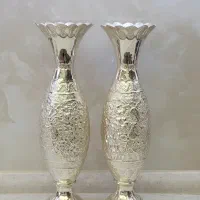 گلدان نقره بزرگ