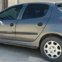 پژو206تیپ ۲مدل 85 رنگ طوسی