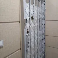 تمام گل ضدبرش حفاظ آپارتمان درب آکاردیونی محافظ ضد