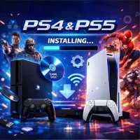 نصب بازی PS5 & PS4