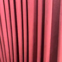 دوعدد کناره پرده عنابی مخمل
