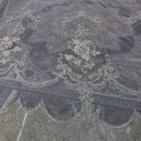 پرده ترک گل برجسته