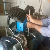 پمپ باد تعمیرات درمحل