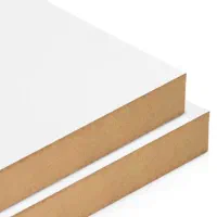 MDF 16mm سفید برفی پویل