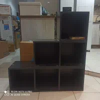 کتابخانه ام دی اف مشکی جنس خارجی