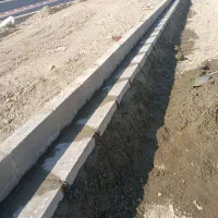جدول و کف پوش. بلوک. بتن ریزی