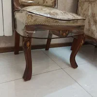 مبل سلطنتی نه نفره با هشت نفره میز ناهار خوری