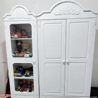 سرویس خواب کودک و نوجوان(کمدوتخت و ویترین و باکس)