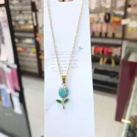 گردنبند فانتزی گل