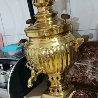 سماور زغالی کاملا نو حتی یک بار هم استفاده نشده