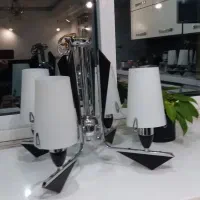 لوستر مدرن چوبی ۴ عدد