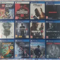 dying light. uncharted. Mafia. star wars ps4 ps5