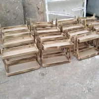 پا سماوری چوب روسی