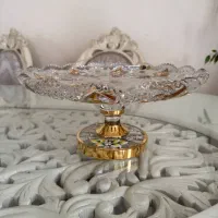ست کریستال طلاکوب اصل چک