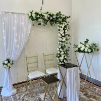 مژده گل ارایی ونامزدی  وسفره عقدوبادکنک ارایی