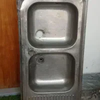 سینک دوقلو یک متره
