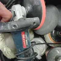 دستگاه پولیش نو با لوازم پالش