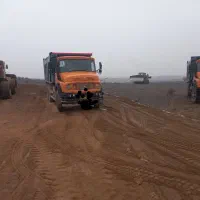 اجاره کمپرسی  لودر و مصالح ساختمانی  ماسه آجر کود