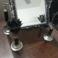 آینه شعمدان مشکی