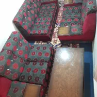 مبل راحتی ۷ نفره با میز عسلی
