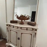 کنسول و آینه چوبی بسیار زیبا