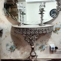 آینه شمعدان برنز