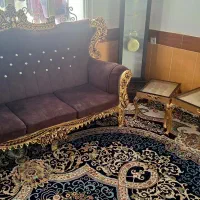 مبل سلطنتی هفت نفره با جلو مبلی
