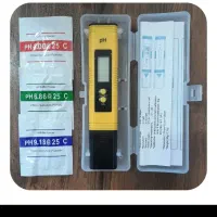 ph متر و تعدادی وسایل آزمایشگاه نو