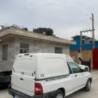 کابین مسقف پراید فایبر گلاس وانت اتاق عقب باربند