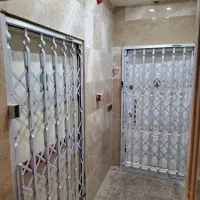 امنیتی درب حفاظ سنگین ضد دیلم آکاردیونی رنگ ضد خش