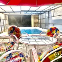 ویلابااستخرسرپوشیده آبگرم چهارباغ (لحظه آخری)