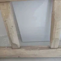 نردبان چهارمتری چوبی در حد نو