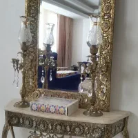 آینه شمعدان درحد نو