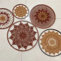 اویز دیوار کوب ماندالا بافی تمام مدل ها دریم کچر