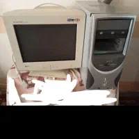 کامپیوتر کامل  ویندوز 7با کیبورد و موس