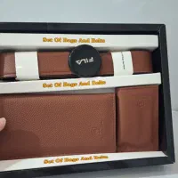 ست سه تیکه چرم مردانه مناسب هدیه