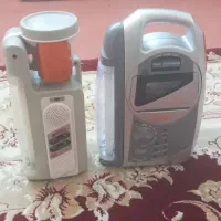 ضبط شارژی و مهتابی شارژی سالم در حد نو