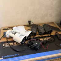 کیس و مانیتور و دوربین مدار بسته و موس