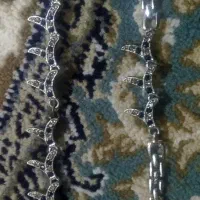 ست گردنبند و دستبند نقره زنانه