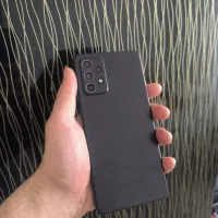 Samsung A72 128GB رم 8 بالوازم