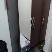 کمد سه در آینه دار سالم